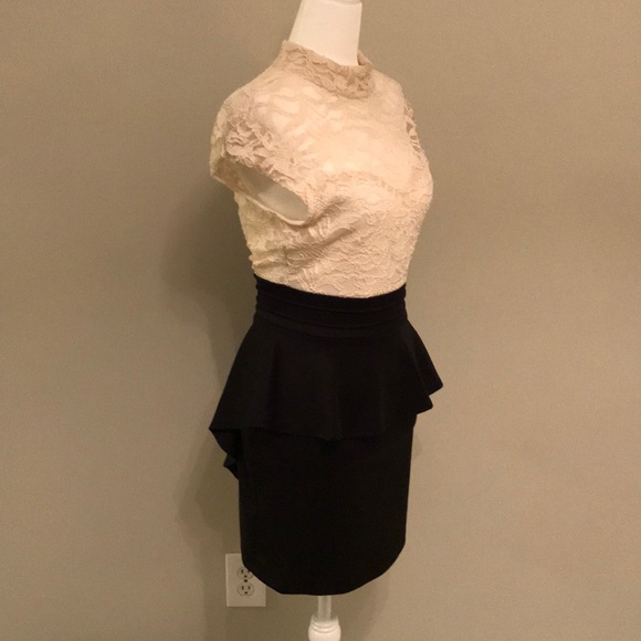 Arden B  Peplum Dress - Picture 2 of 8